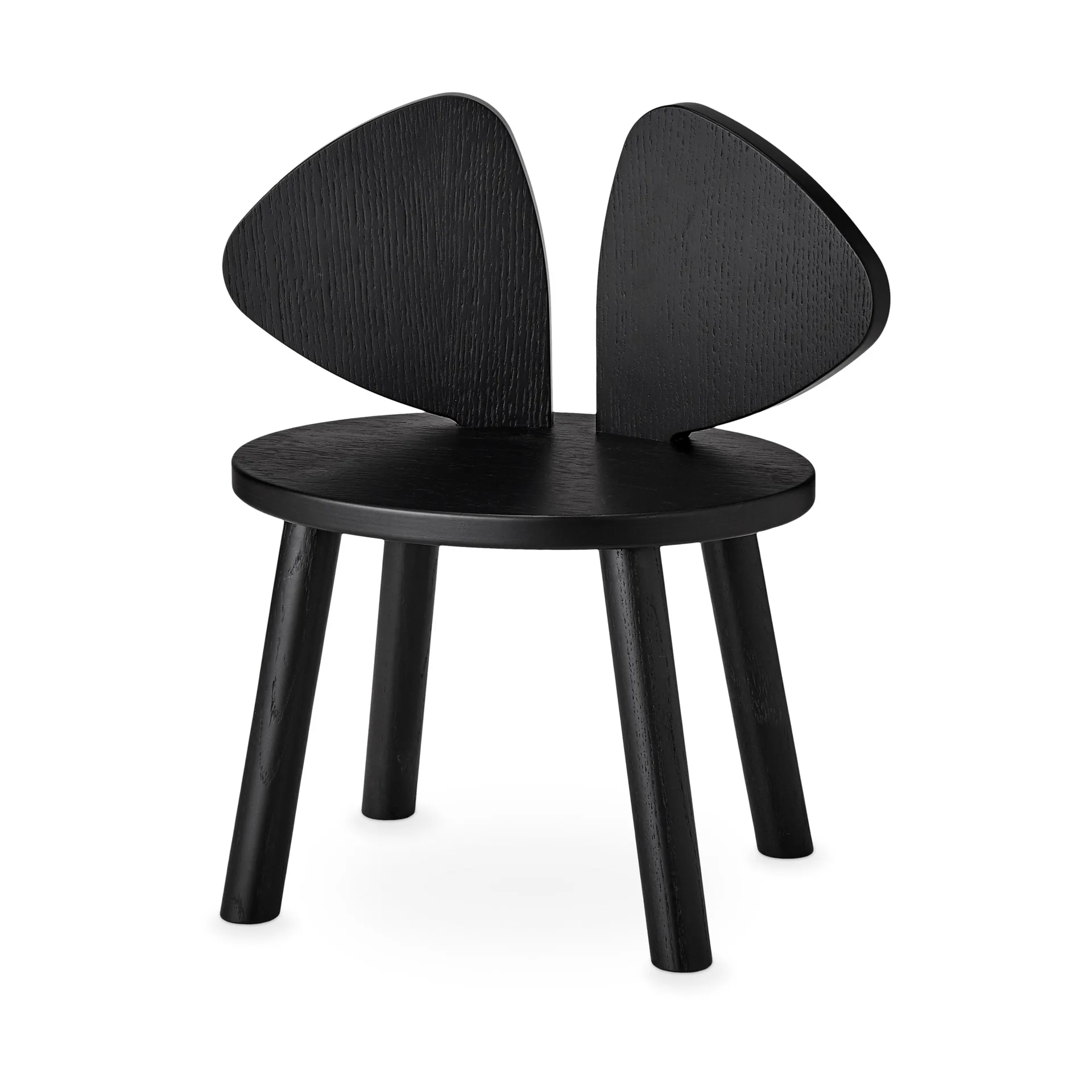 Mouse Chair kinderstoel, Zwart Nofred
