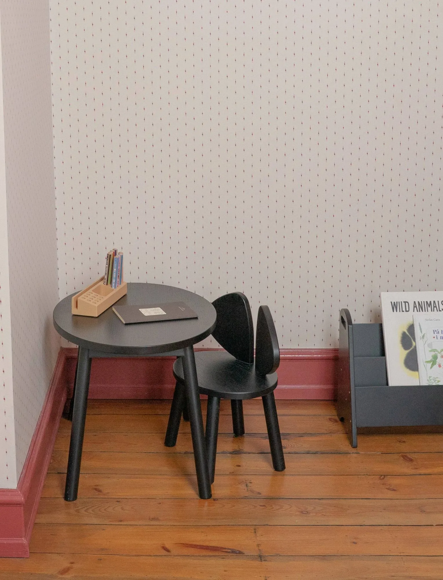 Mouse Chair kinderstoel, Zwart Nofred