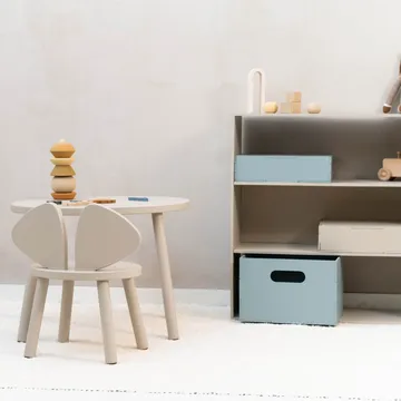 Mouse set kinderstoel + tafel - Beige - Nofred
