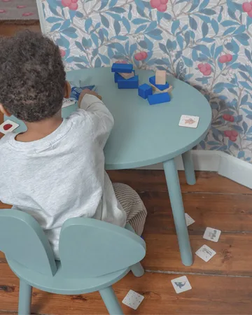 Mouse set kinderstoel + tafel - Olijfgroen - Nofred