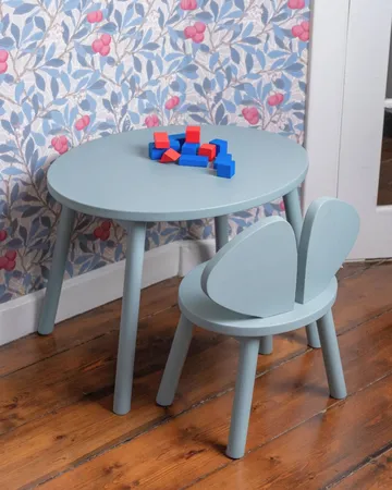 Mouse set kinderstoel + tafel - Olijfgroen - Nofred