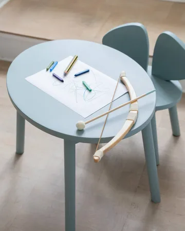 Mouse set kinderstoel + tafel - Olijfgroen - Nofred