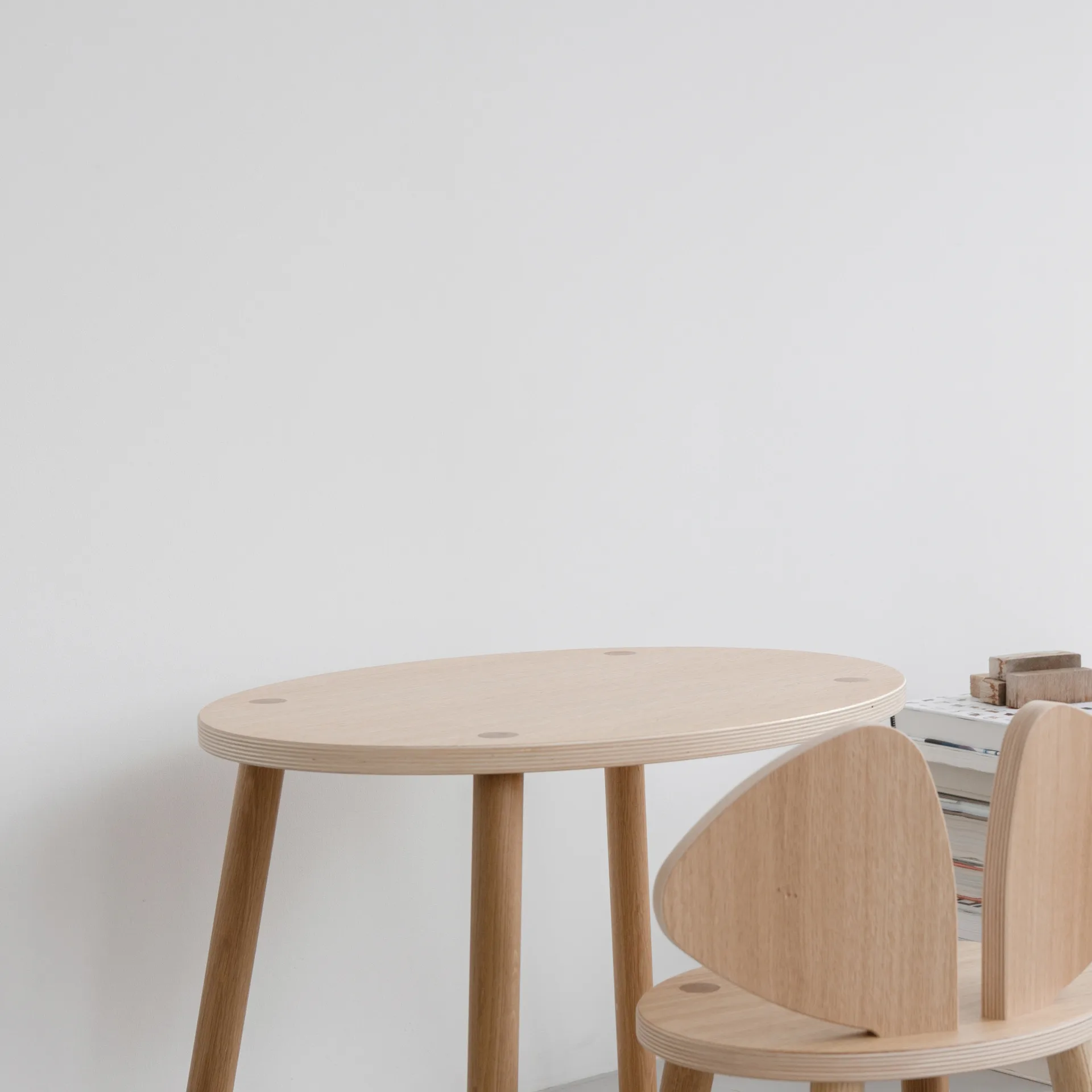 Mouse Table kindertafel, Eiken Nofred