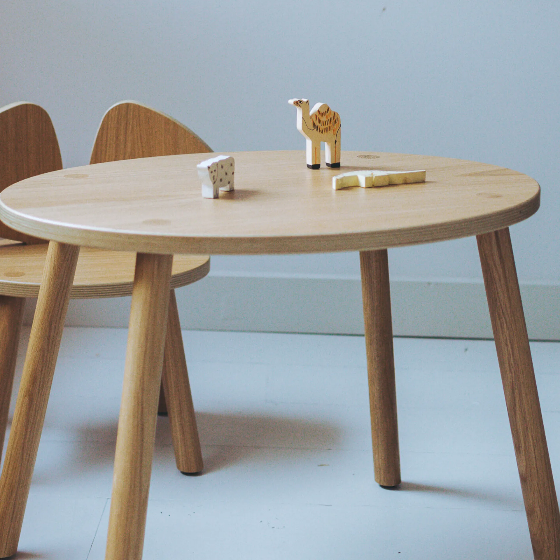 Mouse Table kindertafel, Eiken Nofred