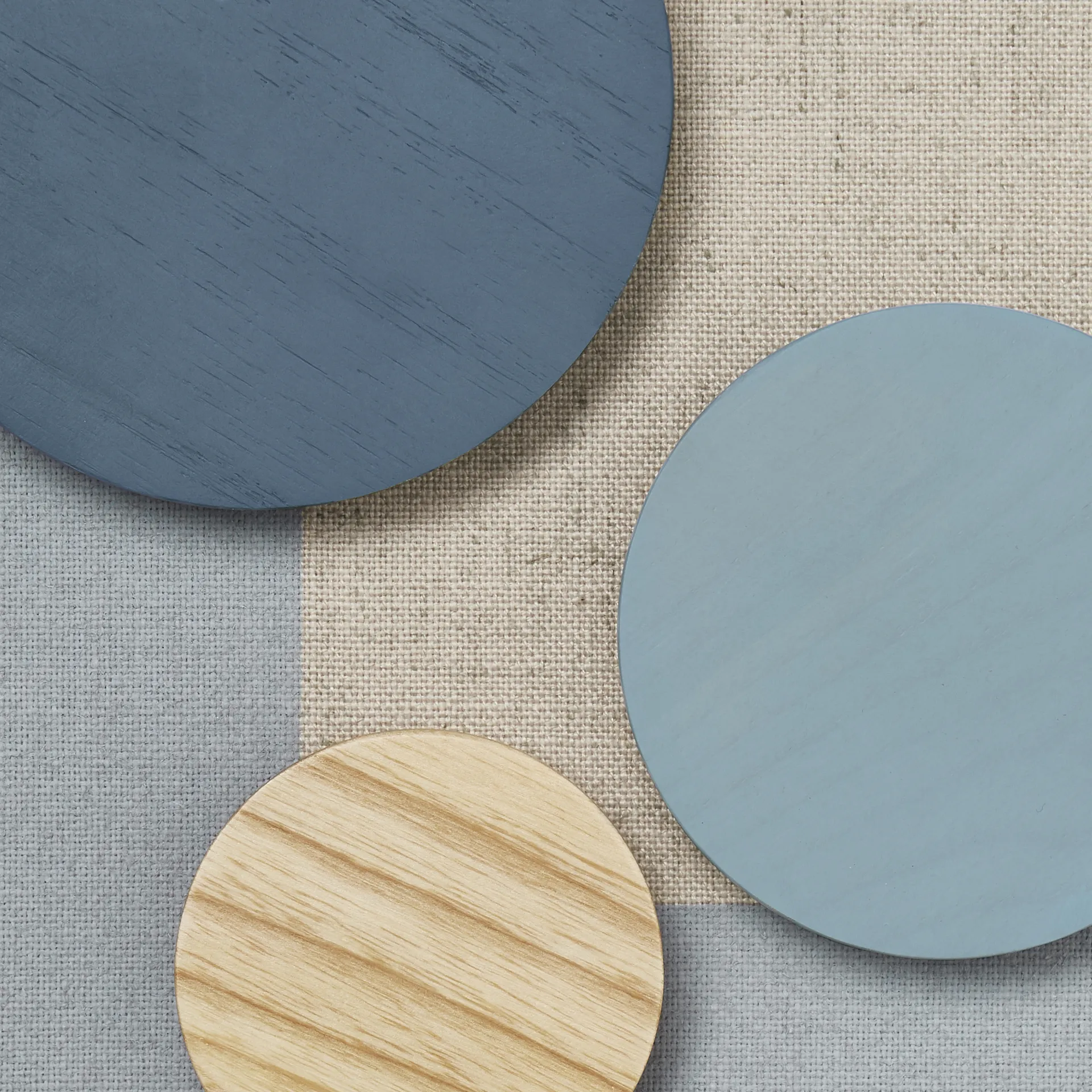 Noticeboard magneetbord + 3 magneten, Blauw Nofred