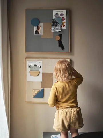 Noticeboard magneetbord + 3 magneten - Blauw - Nofred
