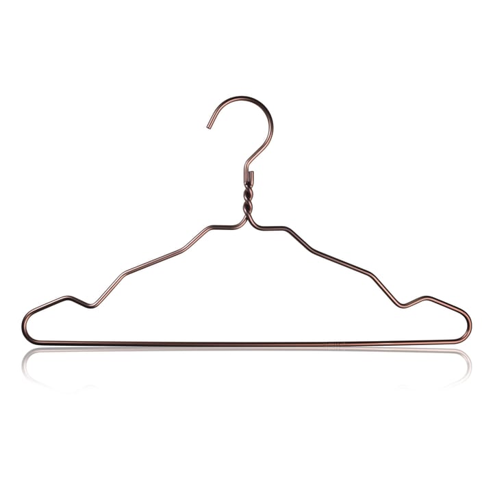 Alu kleerhanger 5-pack, brons Nomess Copenhagen
