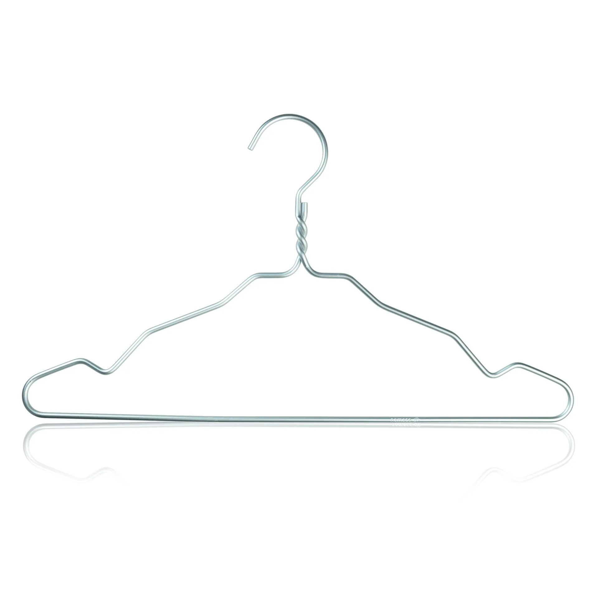 Alu kleerhanger 5-pack, zilver Nomess Copenhagen