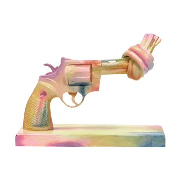 Acne for Peace sculptuur 40 cm - Multi - Non Violence