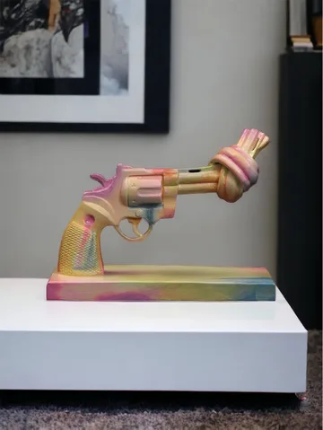 Acne for Peace sculptuur 40 cm - Multi - Non Violence