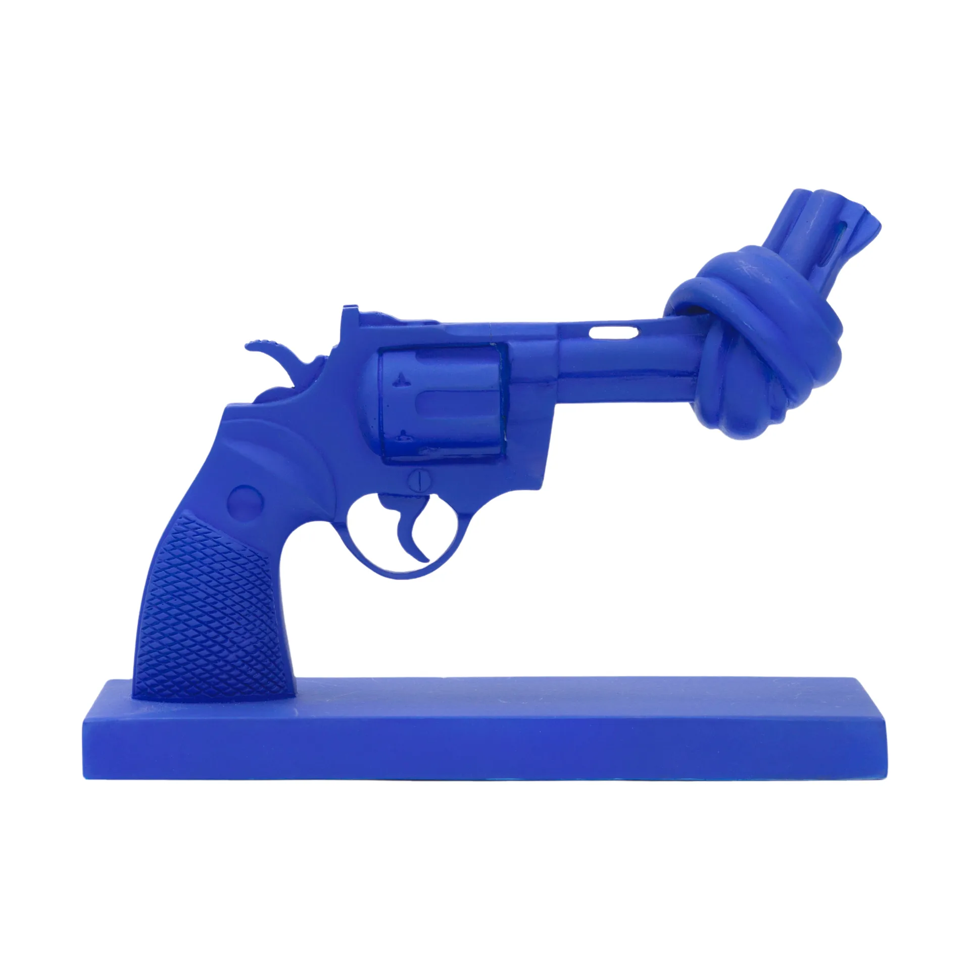 Cobolt blue 19 cm, Blauw Non Violence