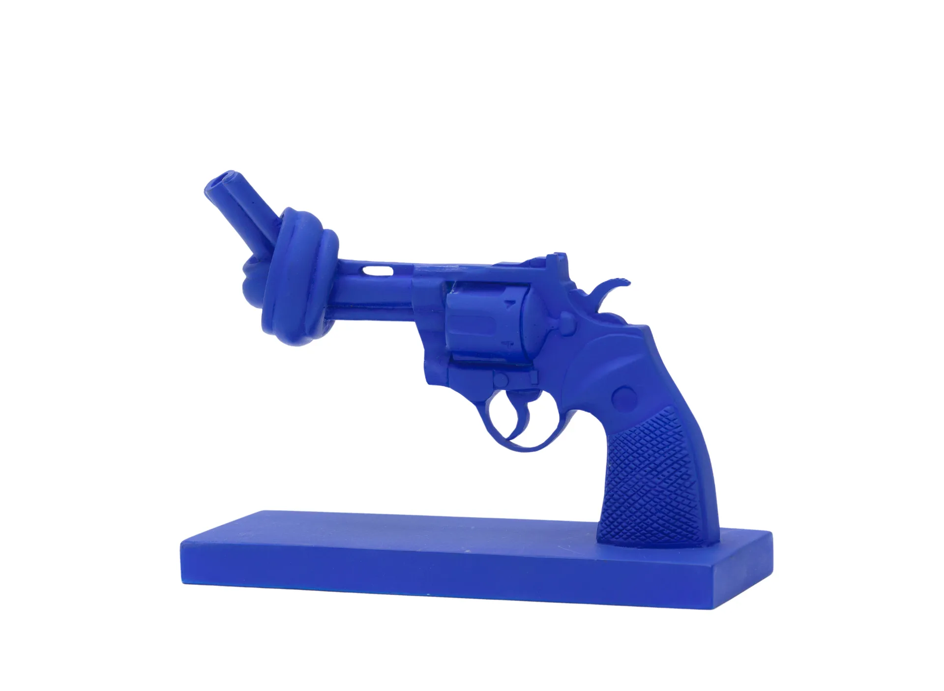 Cobolt blue 19 cm, Blauw Non Violence
