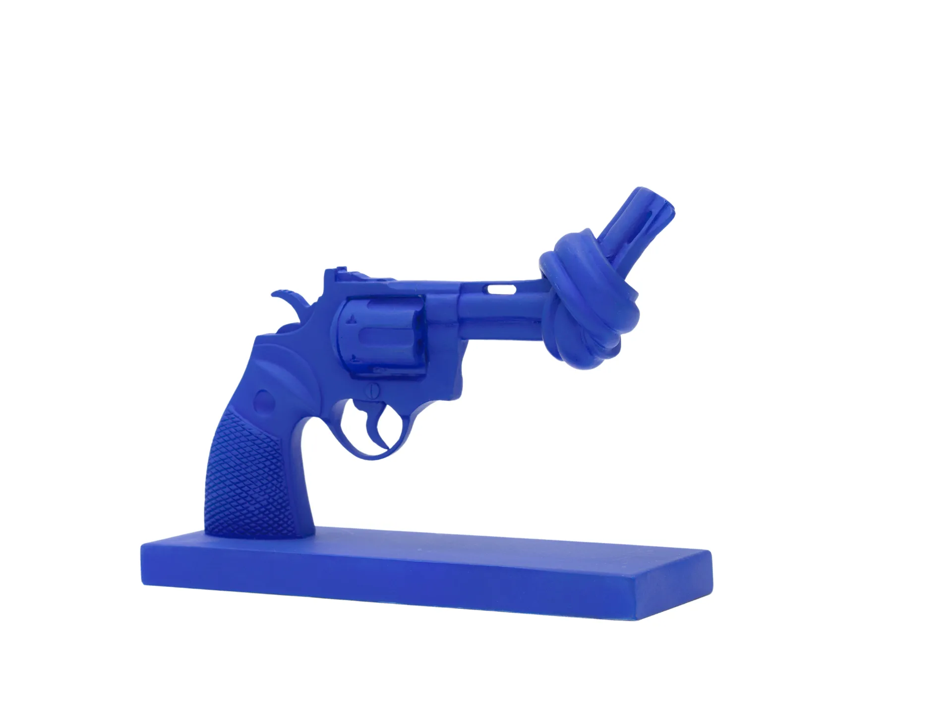 Cobolt blue 19 cm, Blauw Non Violence