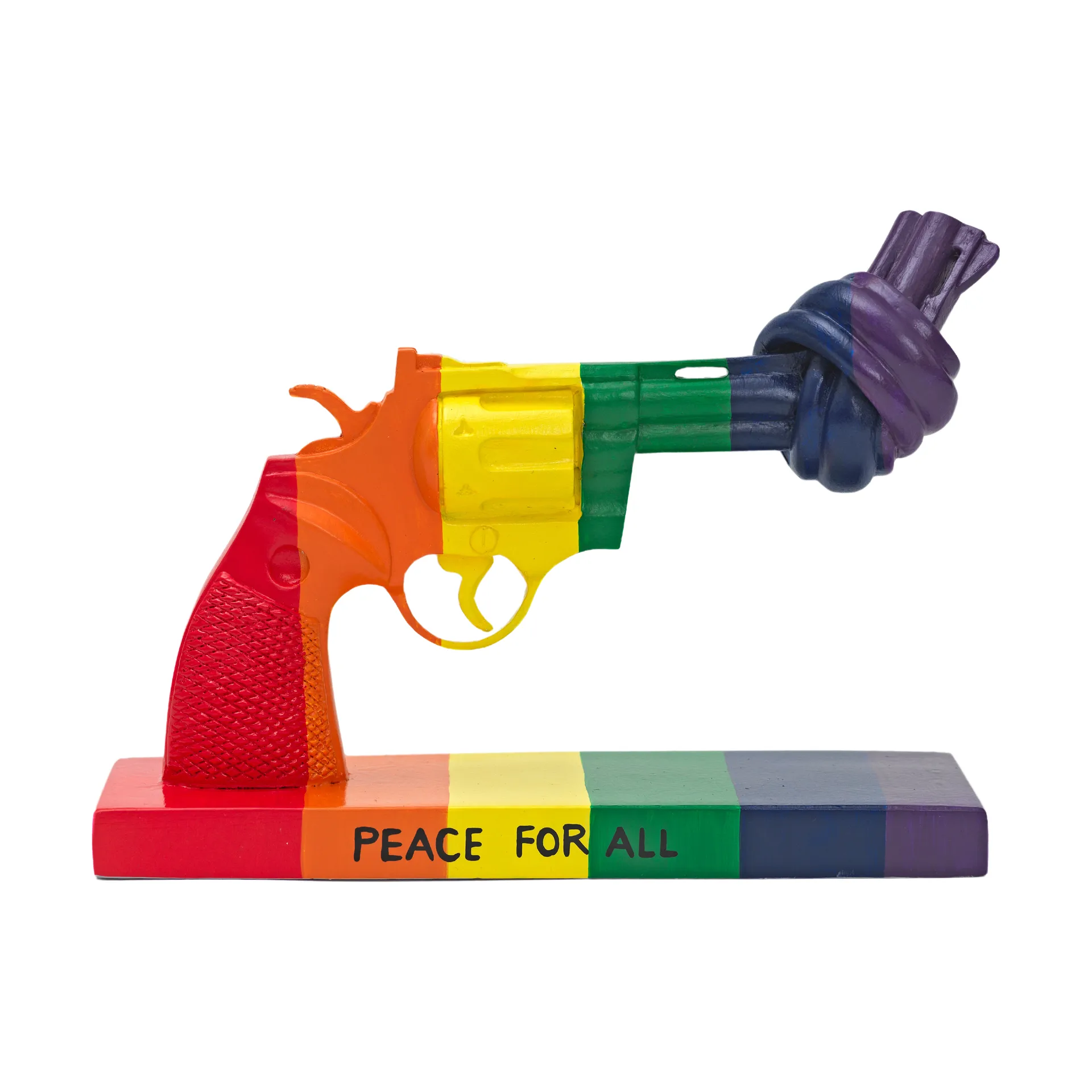 Peace for All dekoration 19 cm, Multi Non Violence