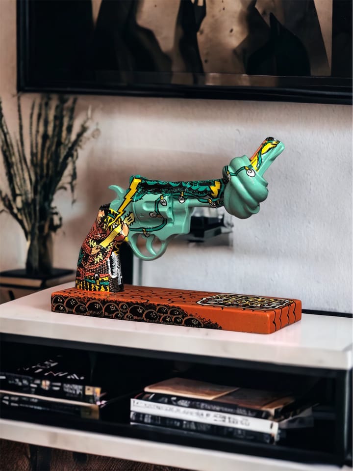 Peace n Luv dekoration 40 cm, Multi Non Violence