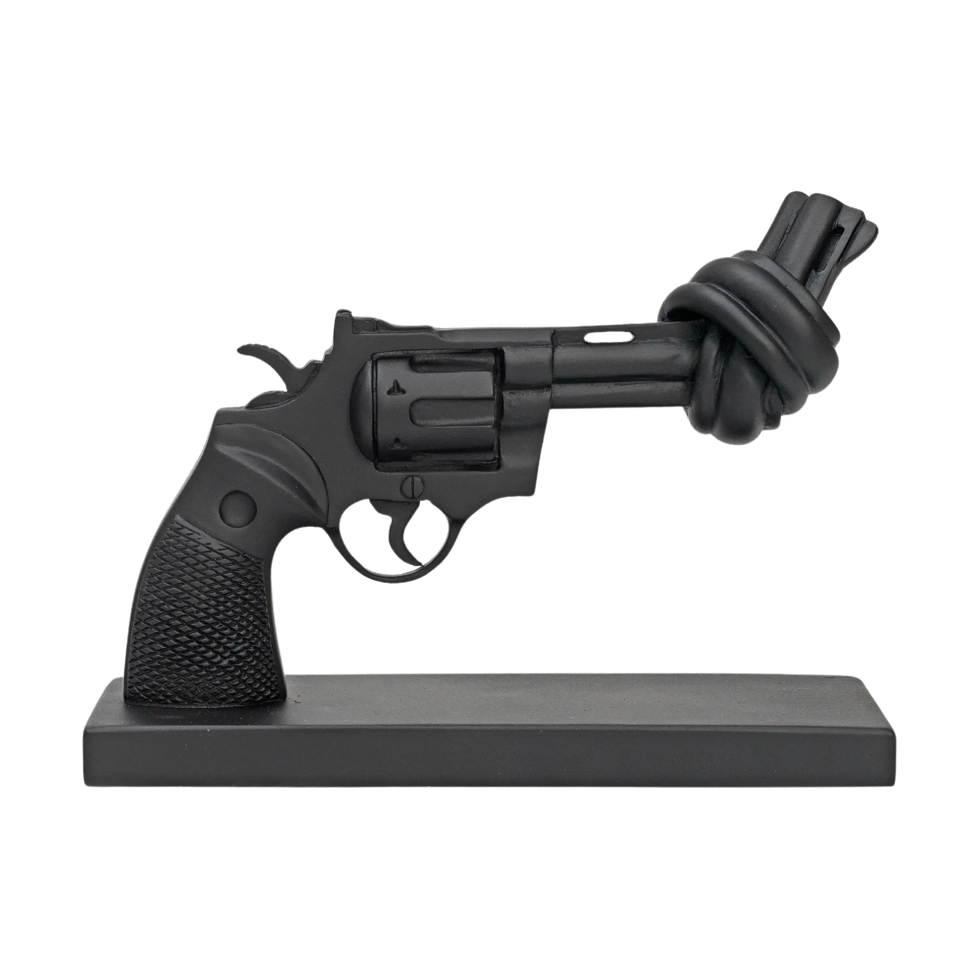 Soft black 19 cm, Zwart Non Violence
