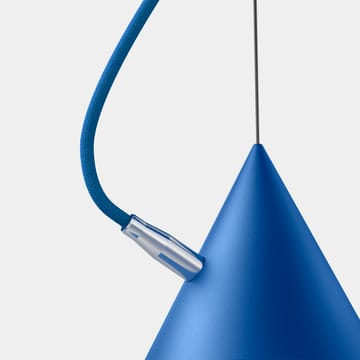 Castor hanglamp 20 cm - Blauw-blauw-zilver - Noon