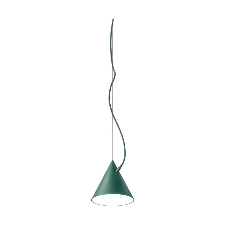 Castor hanglamp 20 cm - British racing green-donkergroen-messing - Noon