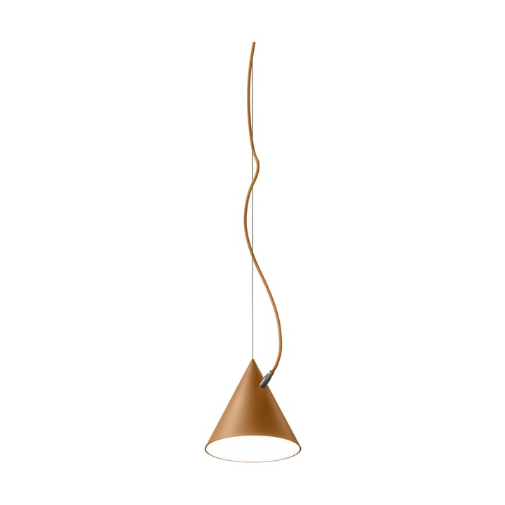 Castor hanglamp 20 cm - Bruin-okra-messing - Noon