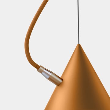 Castor hanglamp 20 cm - Bruin-okra-messing - Noon