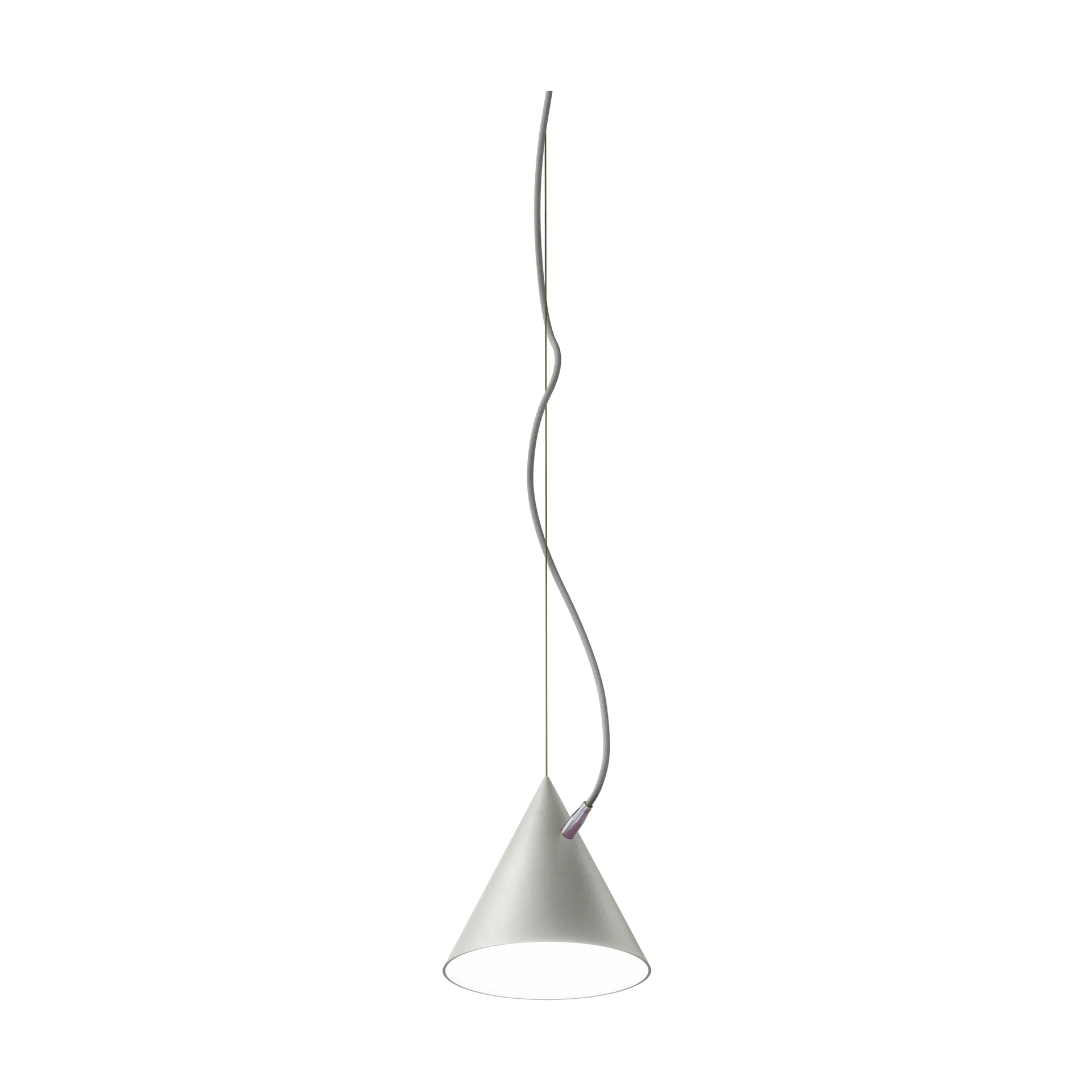 Castor hanglamp 20 cm, Grijs-lichtgrijs-zilver Noon