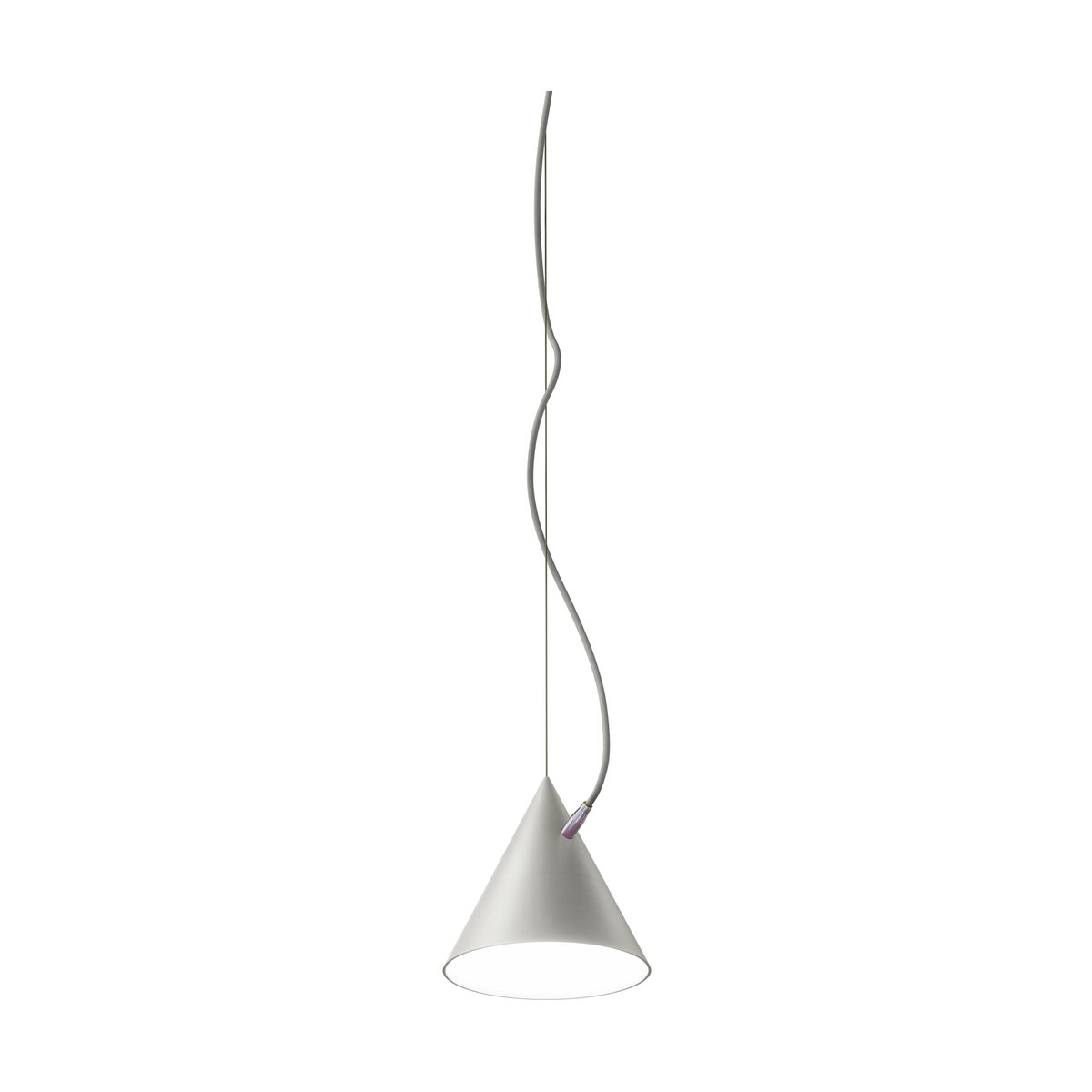 Noon Castor hanglamp 20 cm Grijs-lichtgrijs-zilver