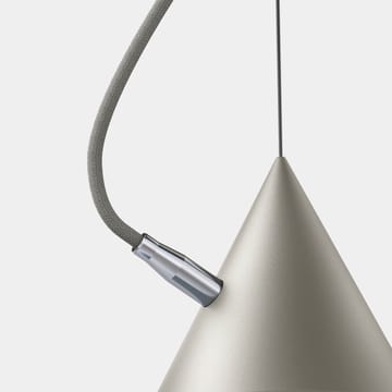 Castor hanglamp 20 cm - Grijs-lichtgrijs-zilver - Noon