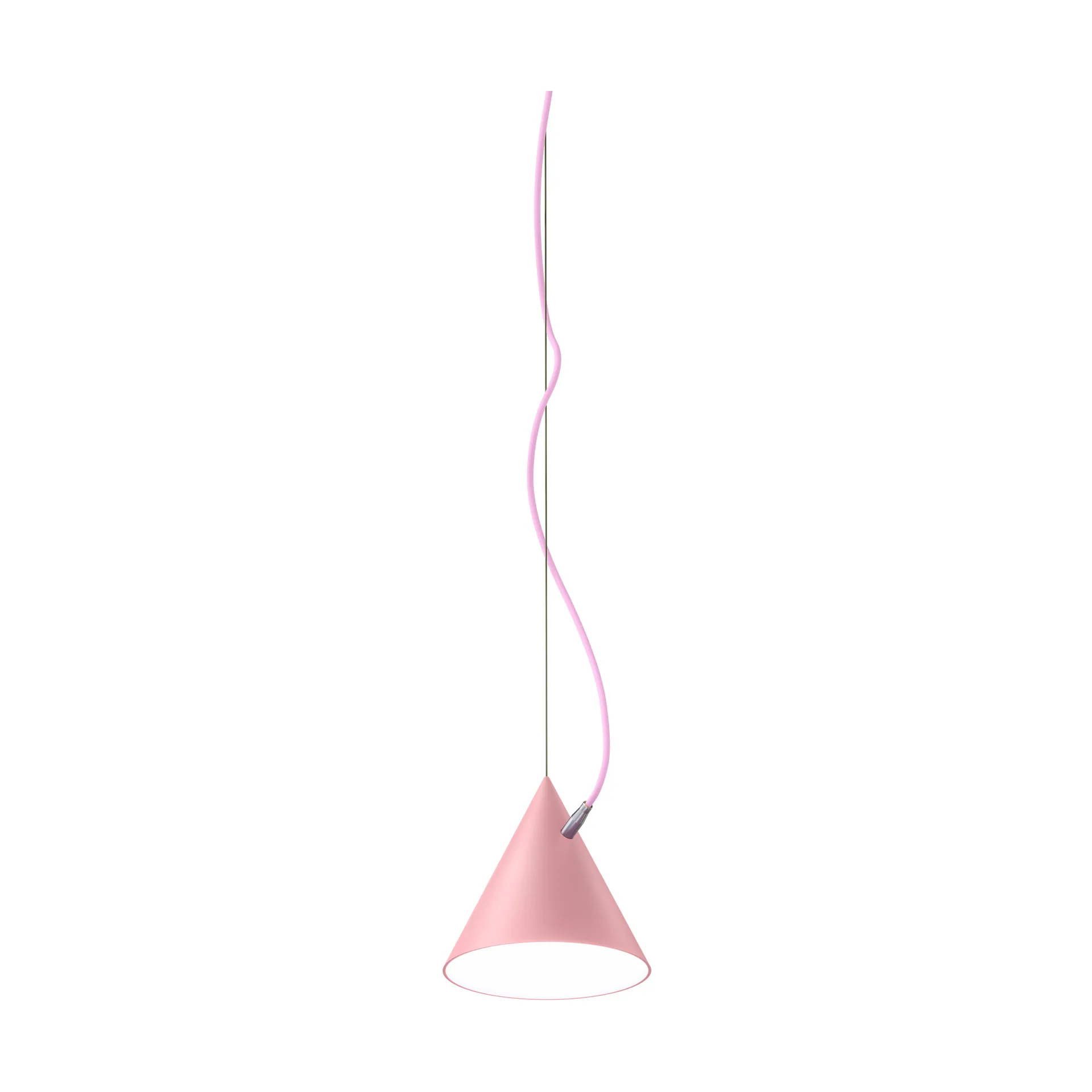 Castor hanglamp 20 cm, Roze-roze-zilver Noon