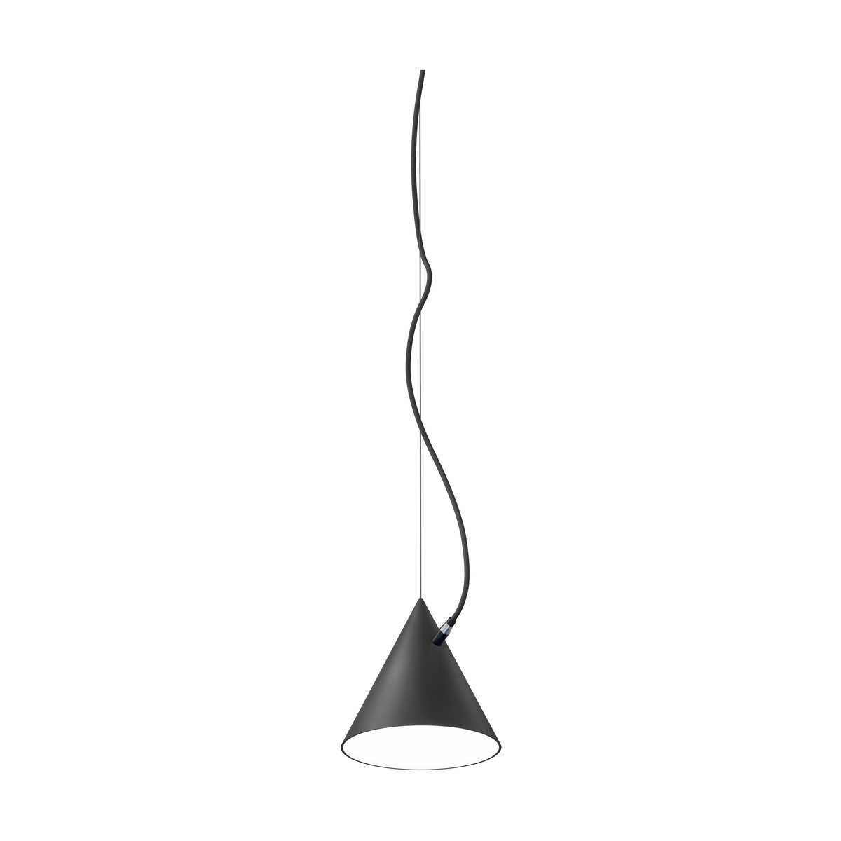 Noon Castor hanglamp 20 cm Zwart-zwart-zwart