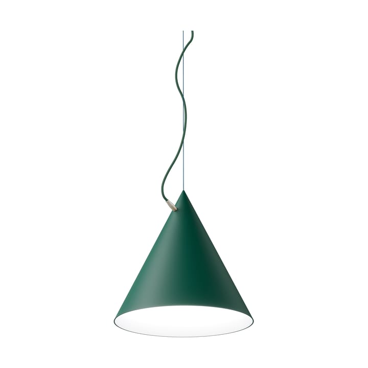 Castor hanglamp 40 cm - British racing green-donkergroen-messing - Noon