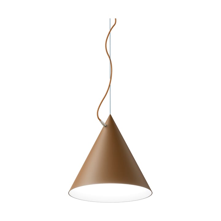 Castor hanglamp 40 cm - Bruin-okra-koper - Noon