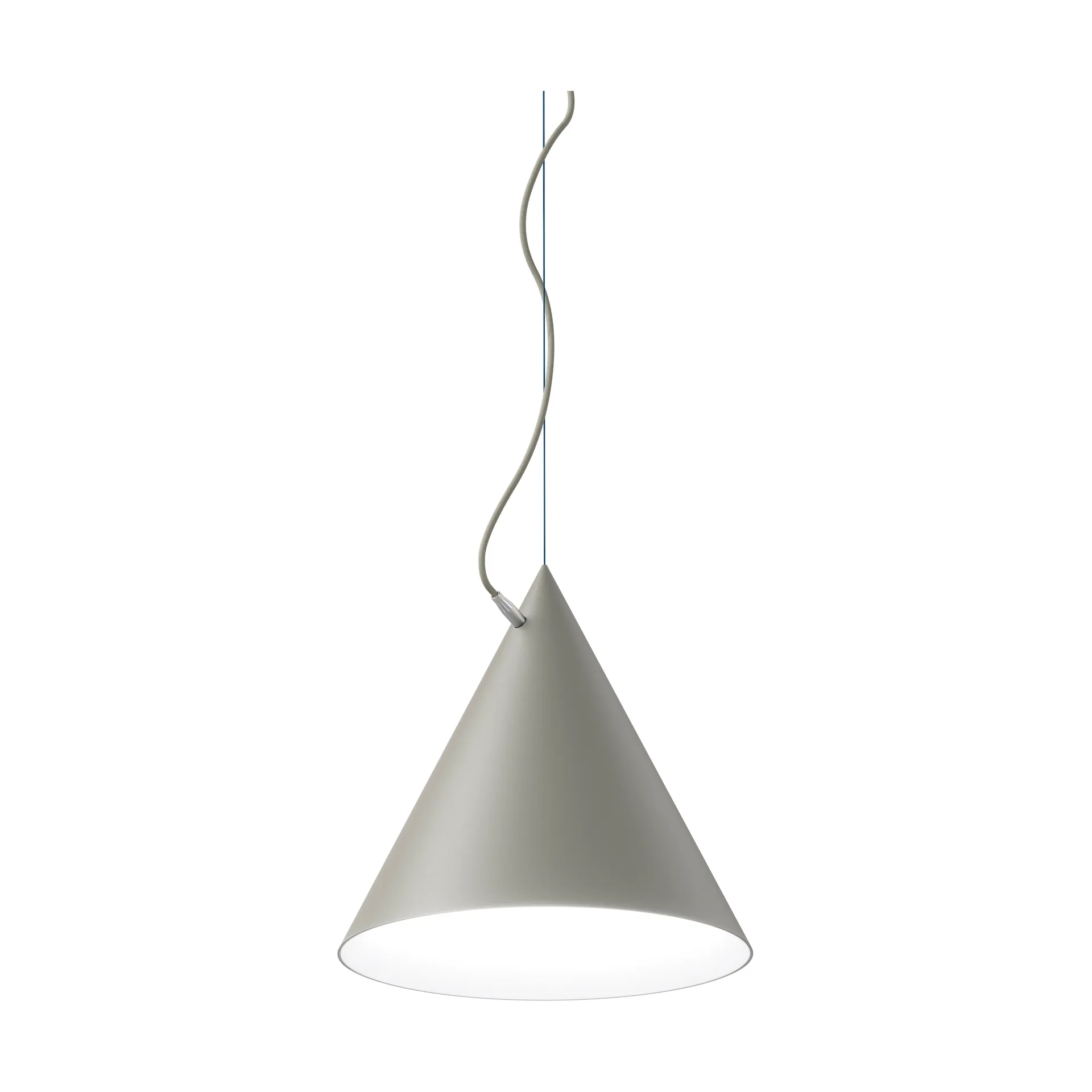 Castor hanglamp 40 cm, Grijs-lichtgrijs-zilver Noon