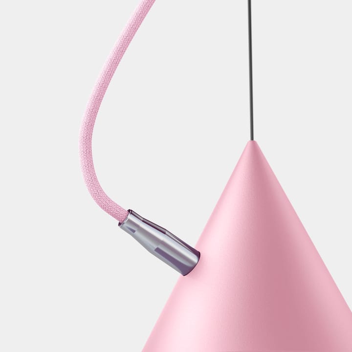 Castor hanglamp 40 cm - Roze-roze-zilver - Noon
