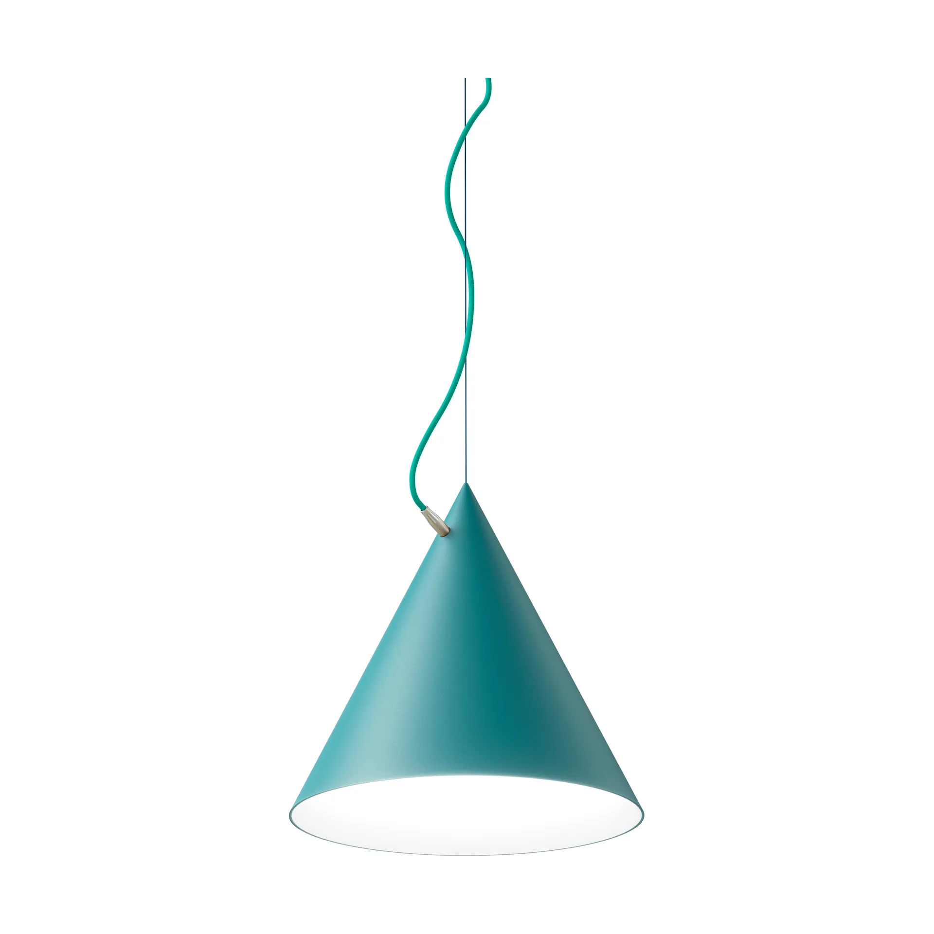 Castor hanglamp 40 cm, Turkoois-turkoois-zilver Noon