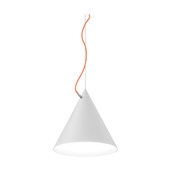 Castor hanglamp 40 cm - Wit-oranje-zilver - Noon