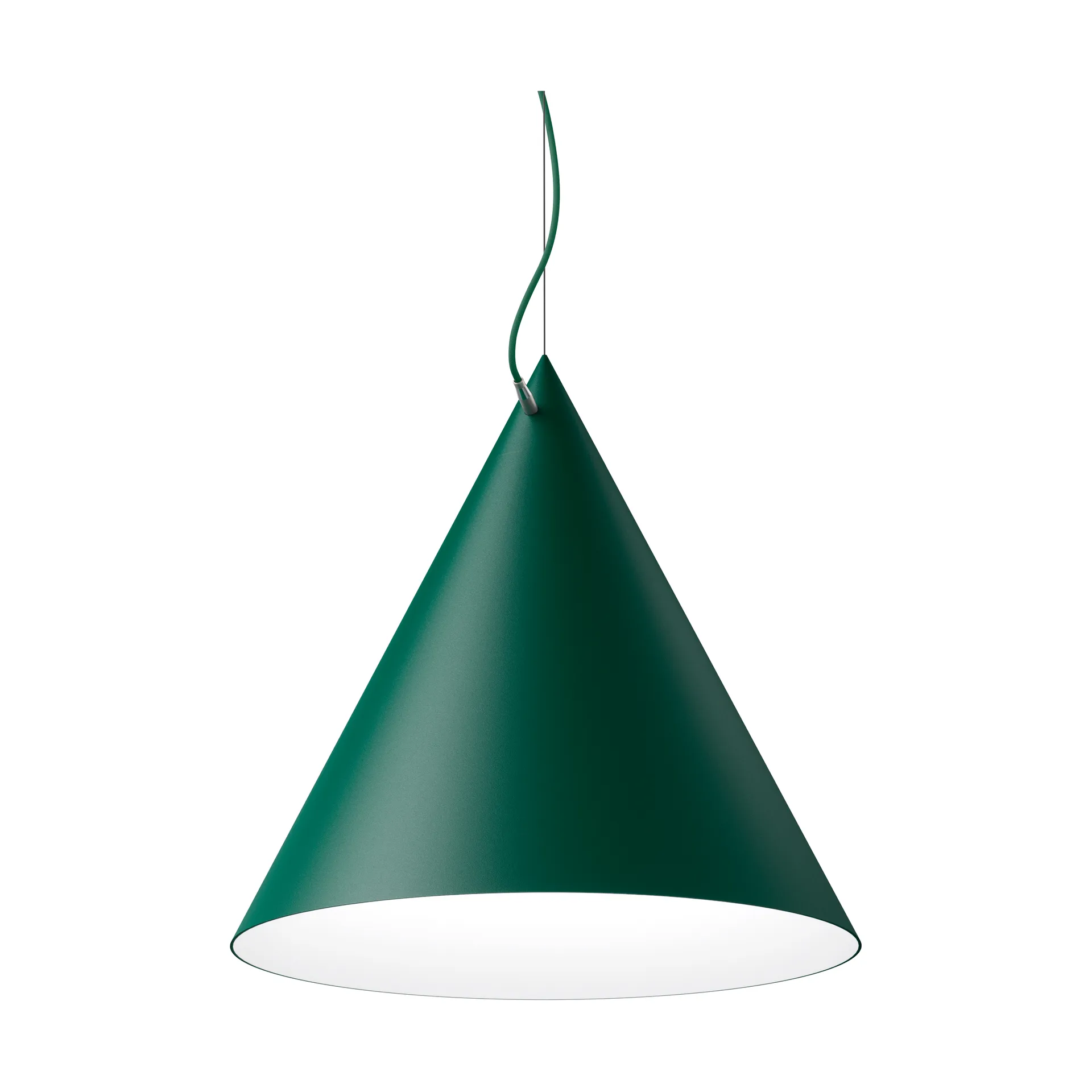 Castor hanglamp 60 cm, British racing green-donkergroen-messing Noon