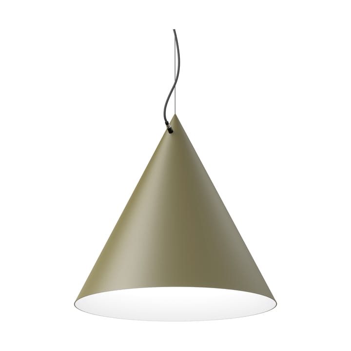 Castor hanglamp 60 cm - Olijfgrijs-donkergrijs-zwart - Noon