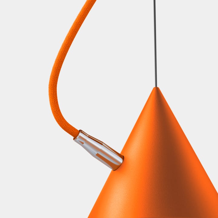 Castor hanglamp 60 cm, Oranje-oranje-zilver Noon