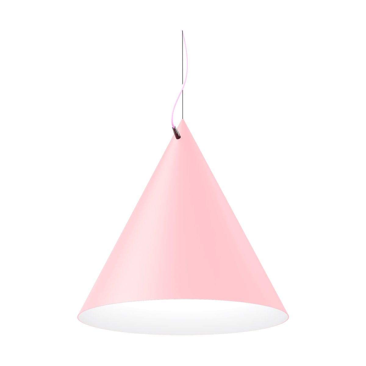 Noon Castor hanglamp 60 cm Roze-roze-zilver | Scandinavisch Interieur | Hanglampen | Roze
