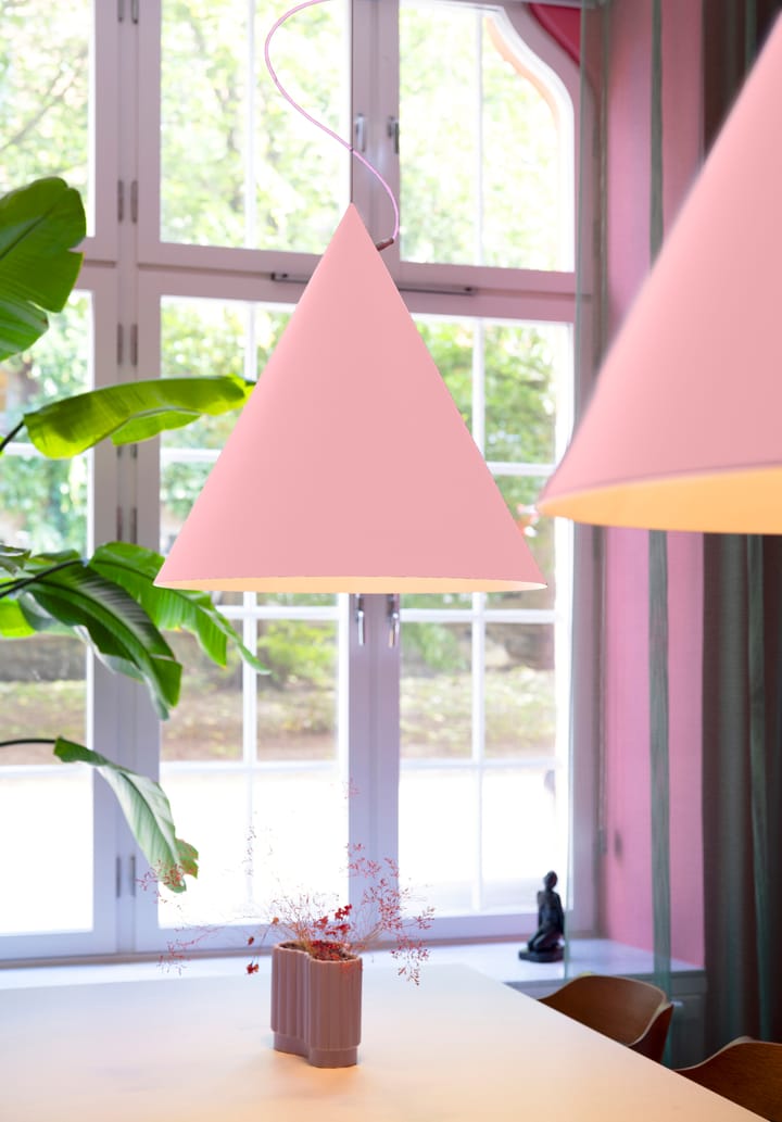 Castor hanglamp 60 cm, Roze-roze-zilver Noon