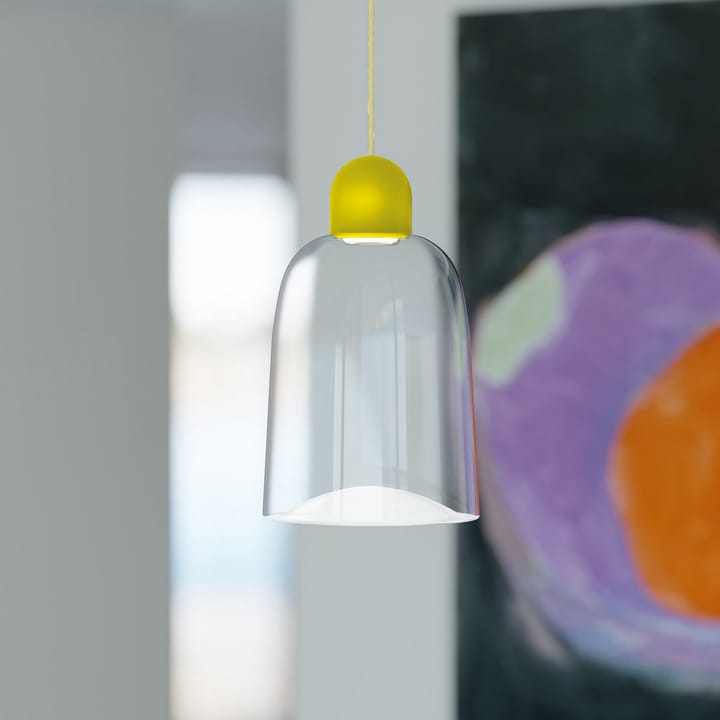 Dia hanglamp 27 cm, Goud-lichtgeel Noon