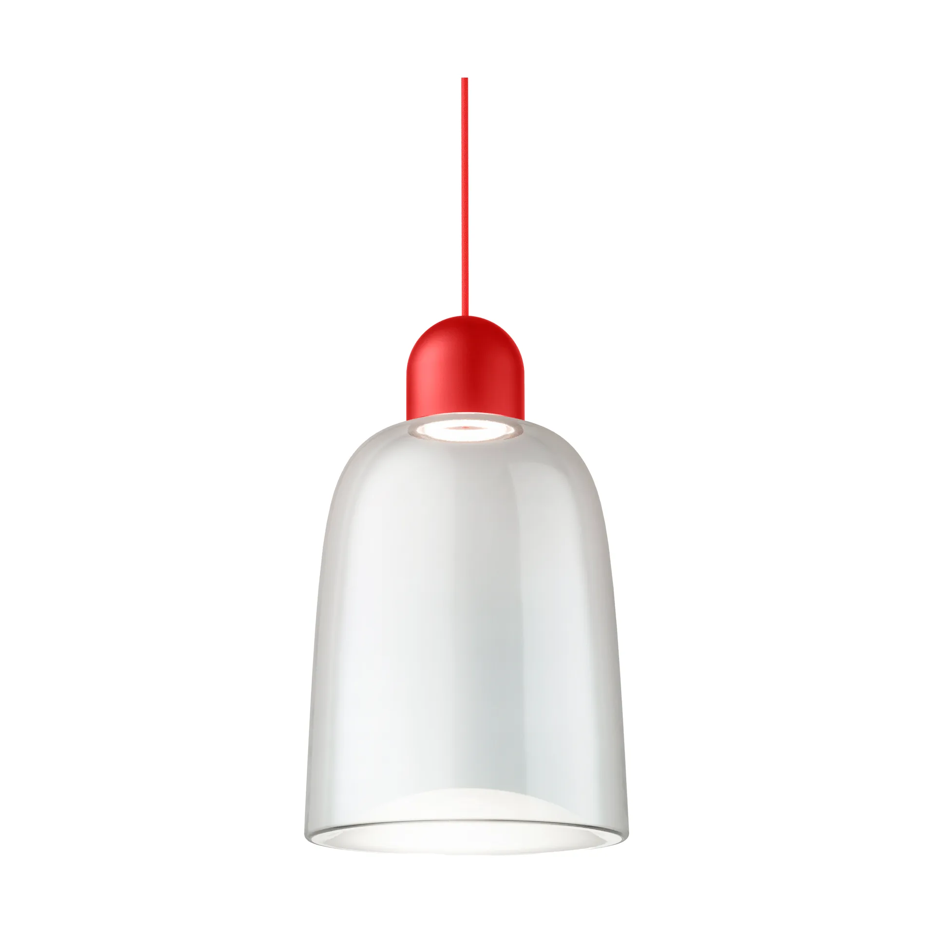 Dia hanglamp 27 cm, Rood-rood Noon