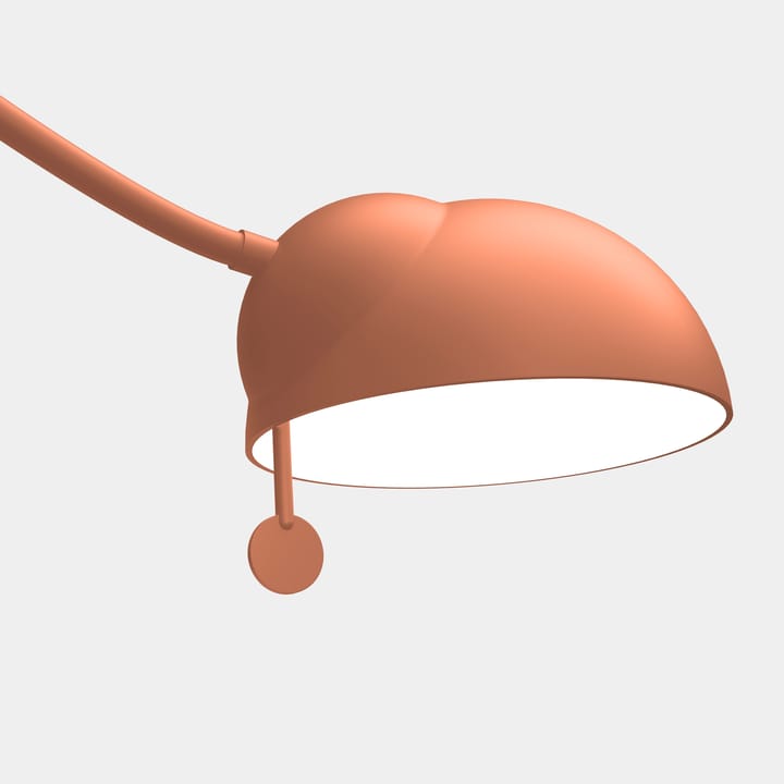 Juno wandlamp, Abrikoos-abrikoos Noon