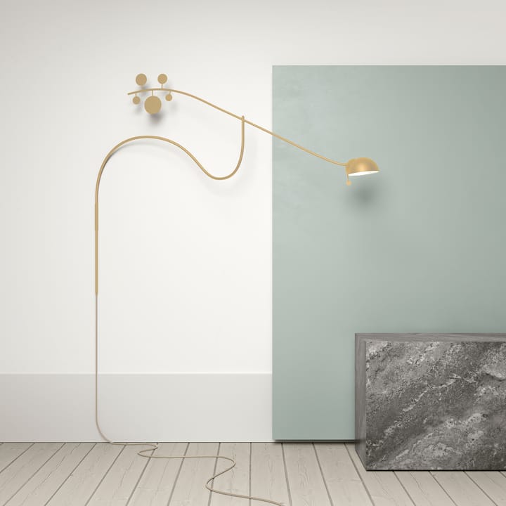Juno wandlamp, Beige-lichtbeige Noon