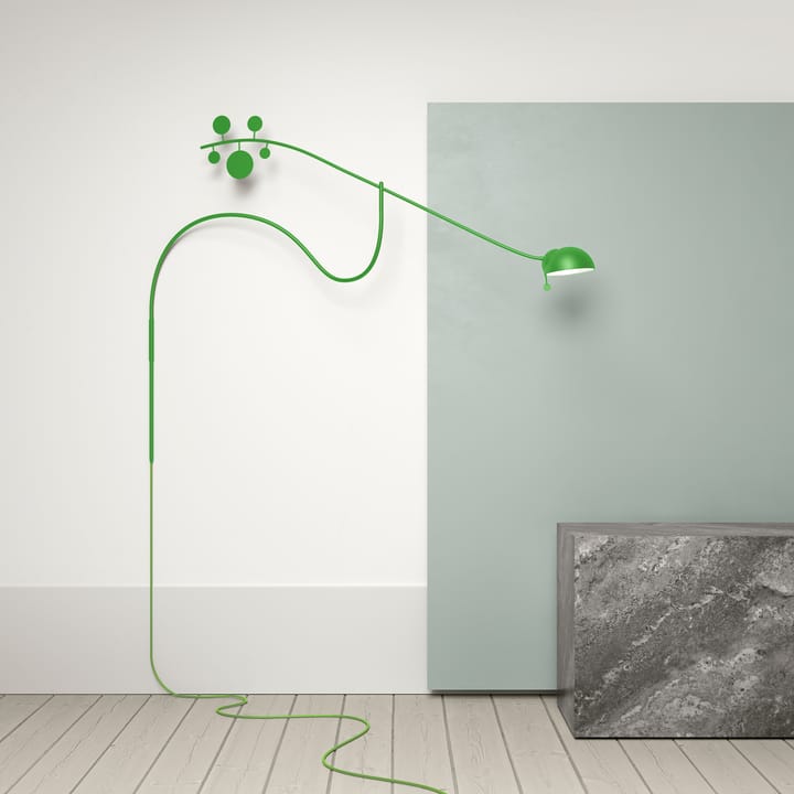 Juno wandlamp, Lichtgroen-lichtgroen Noon