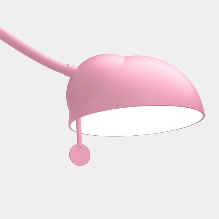 Juno wandlamp, Rosa-roze Noon