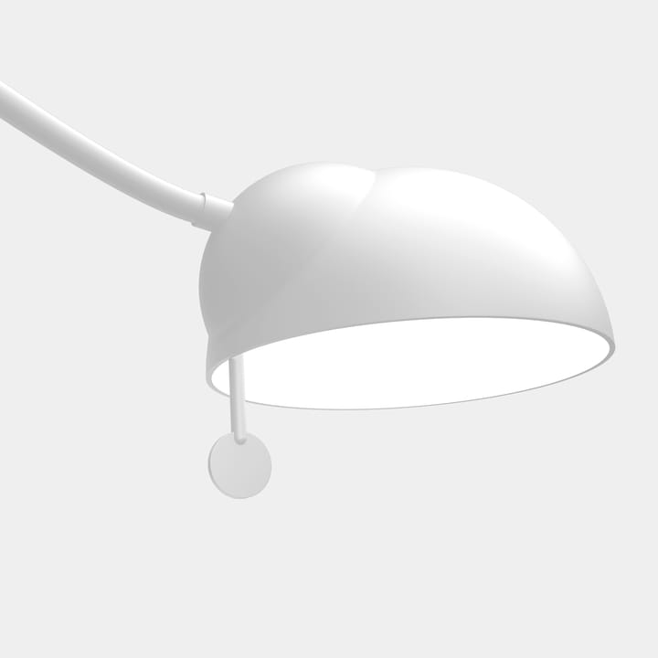 Juno wandlamp, Wit-wit Noon