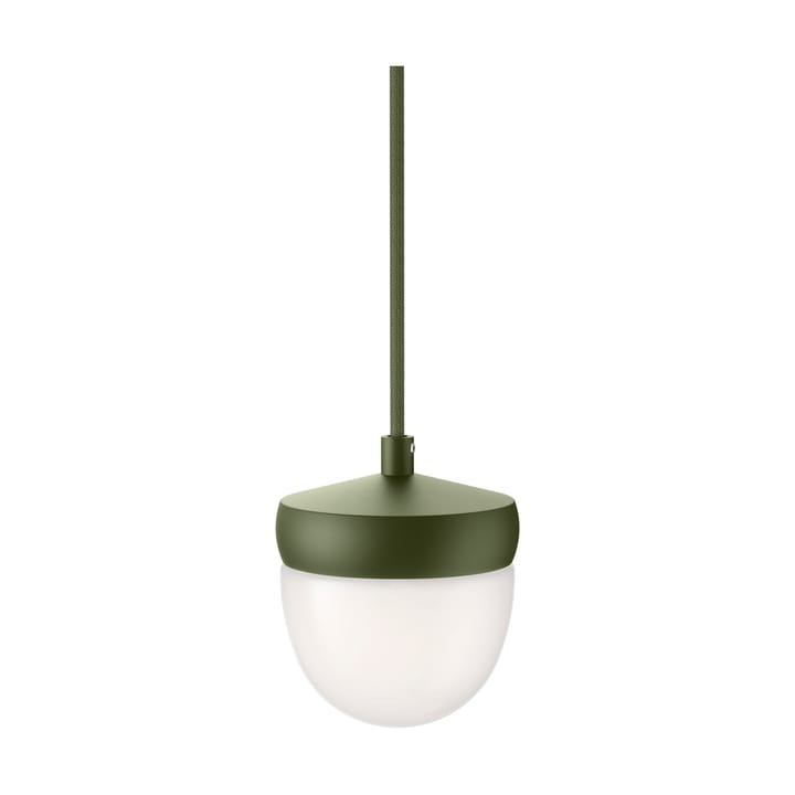Pan hanglamp frosted 10 cm - Militairgroen-groen - Noon