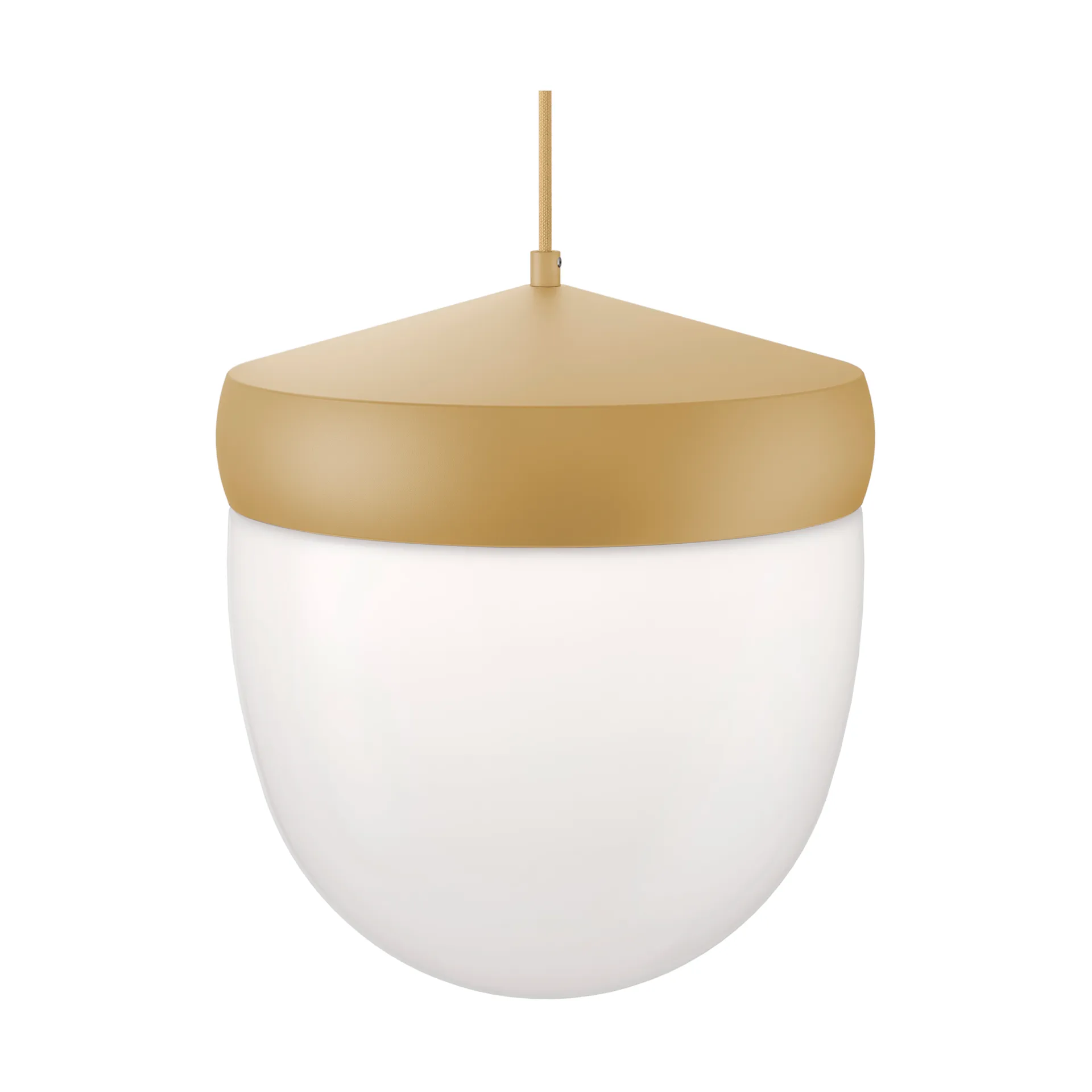 Pan hanglamp frosted 30 cm, Beige-lichtbeige Noon