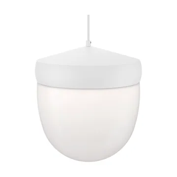 Pan hanglamp frosted 30 cm - Wit-wit - Noon
